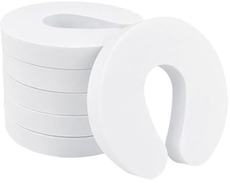 Kindersicherung Tür, 6 Stück Türstopper, Klemmschutz für Türen, Türschutz, Türstopper Kinder, Fingerklemmschutz Baby, Schaumstoff Kinder Sicherung Klinke Extra Breit Haustiere Schützen
