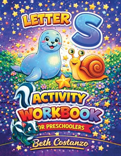 Letter S Activity Workbook - For Preschoolers