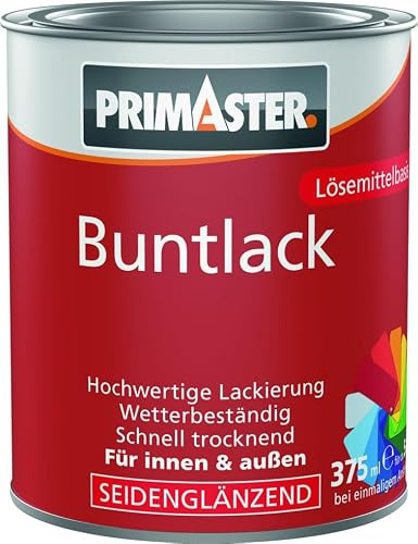 Primaster Buntlack 375 ml reinweiß seidenmatt Buntlack