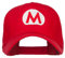 e4Hats.com Mario Luigi Wario Waluigi bestickte Kappe, Rot OSFM