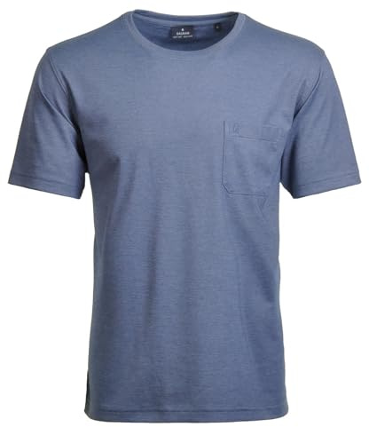 RAGMAN Herren Softknit T-Shirt Rundhals Taube-073, XXL