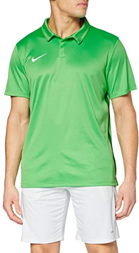 Nike Men Dry Academy 18 Short Sleeve Polo - Light Green Spark/Pine Green/White, Small