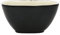 Van Well Müslischale I edle Geschirr-Serie Elements I glasiertes Steingut creme-schwarz I Steingut-Schälchen für Vorspeise Suppe & Salat I hochwertige Frühstücksschale I Müslischüssel 650ml