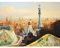 Fine Art Prints Park Güell Gemälde Barcelona Kunstdruck Leinwand Premium Wanddekoration Poster, 30,48 x 40,64 cm