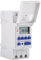 Jadeshay Interruttore Orario,12V AC/DC Timer Digitale Temporizzatore Elettronico Programmabile Montaggio su guida DIN per Apparecchi di Distribuzione e Controllo,con Display LCD