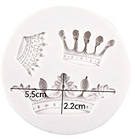 Cake Piping Nozzles Mini Crown Silicone Mold Creative Cake Decoration Tool Practical Cake Mold Chocolate Mold Baking Tool Accessories Diy Cake Tool (Color : 01)