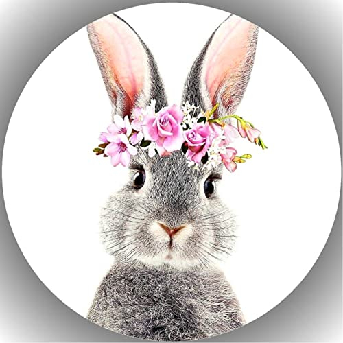 Fondant Tortenaufleger Tortenbild Geburtstag Ostern/Hase/Osterhase K11
