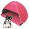 HACRAHO Mini Kopfschutz Zelt - Faltbares Pop-Up-Zelt Sonnenschutz, Rose Red Vinyl, UV-Schutz, Camping, Picknick