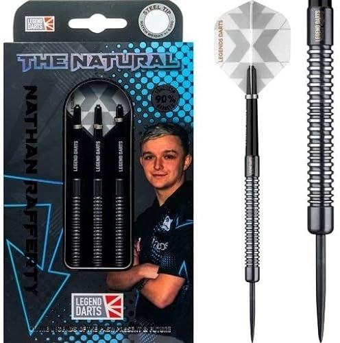 Legend Darts Nathan Rafferty Coated Remachined 90% - Steeldarts 23 Gramm