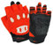 Seibertron Dirtclaw Unisex BMX MX ATV MTB Road Racing Mountainbike Fahrradhandschuhe Radsporthandschuhe Dirt Bike Gel Padded rutschfeste Halbfinger Motorrad Sports Jugend/Kinder Fluo Orange XL