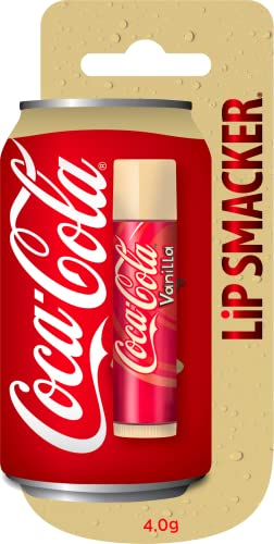 Lip Smacker - Coca-Cola Collection - Lippenbalsam für Kinder mit Coca-Cola Vanille-Geschmack - Coca-Cola Vanille-Geschmack - Süßes Geschenk für deine Freunde - Single Lipbalm, 1 stück (1er Pack)