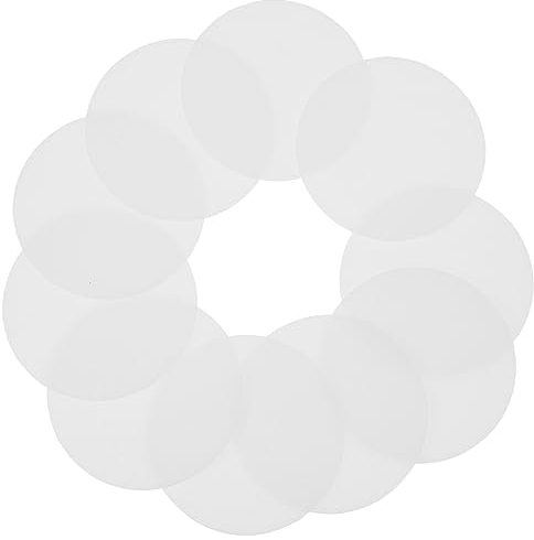 Homoyoyo Led Downlight Diffusion Plates 20Pcs Pc Light Diffuser Sheet for Soft Lighting Ideal for Home Bedroom and Office Decor