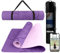 LA MENTE ES MARAVILLOSA - Yogamatte, Gymnastikmatte, TPE-Pilatesmatte | inkl. Tasche und Tragegurt | 183x61 cm Gepolstert für Fitness & Gymnastik, Hautfreundliche (Spirale, Lila/Rosa)