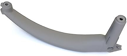 KWAYA for BMW X5 X6 E70 E71 E72 2007-2014 LHD RHD Car Front Rear Left Right Interior Door Inside Pull Handle Cover Trim Door Handles (Color : Gray Left)