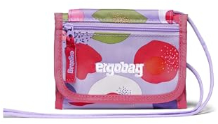 ergobag Brustbeutel Kleingeldfach, Sichtfenster BlütenzauBär - Lila