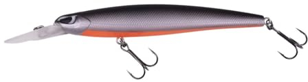 ZECK - schwimmender Wobbler für Zander & Hecht - Murdock 2.0 | 10,5 cm | 1,4 m F - Grey Fire