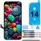 GOLDWANGWANG Display für iPhone 14 Bildschirm Ersatz, 6,1 Zoll Full HD LCD 3D Touch Digitizer mit Reparaturwerkzeug und Bildschirmschutz