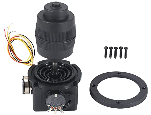 Biwwubik Potentiomètre Joystick 4 axes -D400X 5K Ohm 4D avec bouton Joystick avec numéro de voie 12001297 5K