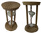 Minuteur Sablier pour 30 Minutes Sandglass Timer 30 Minutes Décoration Table Basse de Thé Étagère à Livres Jeu Scolaire Ornement Cadre en Bois Sand Timer l'horloge Blanc