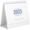 STOBOK Tischkalender 2024–2025 Tischkalender 18 Monate Englischer Stand-Flip- Planer Bürokalender Für Büro Und Zuhause (Juli 2024–Dezember 2025)