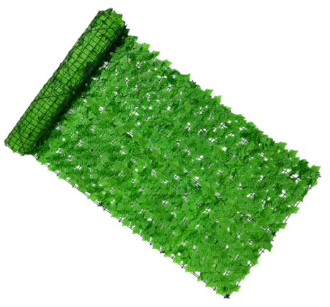 BCOATH Simulierte Zaundekoration Künstliche Hecken Falscher Buchsbaum Künstliche Zaunbegrünung Gefälschte Zaunbegrünung Sichtschutzzaun Künstlicher Heckenzaun Faux-zaunplatte Plastik