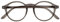 OPULIZE REY Lesebrille - Runder Retro-Rahmen - Mattgrau - Herren Damen - Federscharniere - R56-7 - +1.50