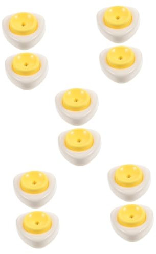 Ciieeo 5 Sätze Locher Egg Poker Für Gekochte Eier Nützlicher Eierstecher Gekochtes Ei Trennen Eiertrenner Eierpunsch Werkzeug Zum Eierstechen Bäckerei Eierstecher Yellow Pp 2 Stück * 5
