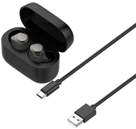 Plyisty Earbuds Charging Case for Elite 75t /Active 75t | Type C Replacement 700mAh Wired Charger Case