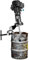 50 Gallonen Pneumatischer Rührwerk, Edelstahl Pneumatische Halterung Mixer, 1/2HP Farbmischung Werkzeug, Farbmischmaschine, Farbrührer, Stufenlos einstellbare Geschwindigkeit