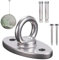 Deckenhaken Schwerlast Ultrastark,Deckenhaken Schwerlast,Beton Decke Aufhänger,Edelstahl 304 Wandöse Haken, Hängematte Hängen Hardware Oval Halterung Set,Für Hängesessel Sling Trainer Yoga Boxsack