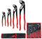 BOOMET Wasserpumpenzange 4er Set 175mm 250mm 300mm 400mm · Robuste Zange für präzises Greifen und Halten · einzeln oder im Set · Ideal für Armaturen und Rohrarbeiten