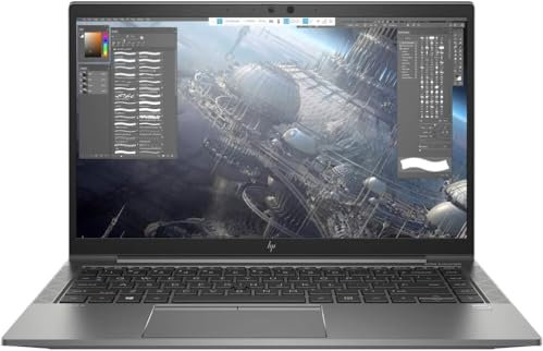 HP ZBook Firefly 14 G7 Workstation Laptop, NVIDIA Quadro P520 2 GB, Display FHD da 14 pollici, Intel Core i7-10610U, 16 GB di RAM, SSD da 512 GB, Tastiera americana, Win 10 Pro (ricondizionato)