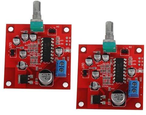 Jectse Mikrofon-Reverb-Board MIT Großem Kondensator für Performekt Filterung und Breit Anwendung, 2-Tee