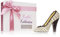 CHOCOLISSIMO - Schokolade Geschenk Frauen - Schuh aus weißer Schokolade - Geschenkidee zum Geburtstag, Valentinstag, Muttertag, für Mama, Schwester, Mädchen, Freundin - Schokoladenfiguren, Tortendeko