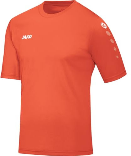 JAKO Herren Team (Kurzarm) Fußballtrikots, Flame, 116 EU