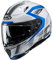HJC Helmets Unisex – Erwachsene Nc Motorrad Helm, Weiss/Blau, S