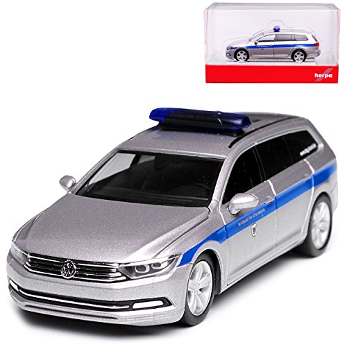 Herpa Volkwagen Passat B8 Variant Kombi Bag Silber Ab 2014 H0 1/87 Modell Auto