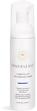 Innersense Organic Beauty - Natural I Create Lift Volumizing Foam | Non-Toxic, Cruelty-Free, Clean Haircare (2.37oz)