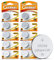 GutAlkaLi CR2016 3V Batteries Lithium Button Cell Electric CR 2016 Lithium Pack of 10