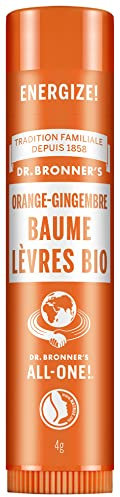 Dr Bronner's Organic Lip Balm 4g - Orange-Ginger