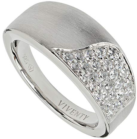 Viventy Damen Ring aus Silber 925 mit Zirkonia weiß