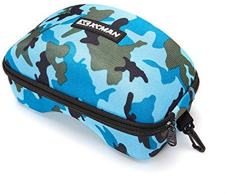 XCMAN Rigid EVA Ski Goggle Case Fit All Shapes and Size Ski Goggles