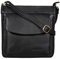 STILORD 'Melina' Vintage Damen Ledertasche Kleine Umhängetasche für Frauen Elegante Schultertasche Handtasche zum Ausgehen Freizeit Abendtasche Leder, Farbe:schwarz