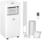 HOMCOM Portable Air Conditioner 9000 BTU, 4-in-1 Mobile Air Conditioning Unit with Cool, Fan, Dehumidifier & Sleep Mode, LED Display, Remote Control, 24H Timer, Window Kit, 1010W for Rooms up to 28㎡
