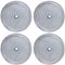 4 Pcs French Press Replacement Filter Screen, 4 Inch Reusable 304 Stainless Steel Mesh Filter for Bodum French Press Coffee Makers