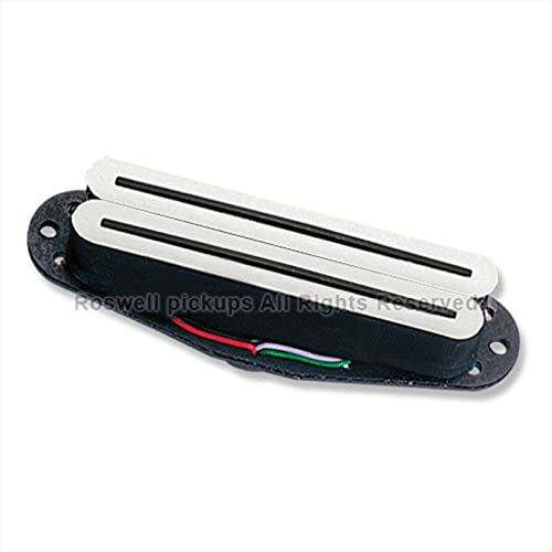 Roswell Pickups SHR-N H-Rails ST Neck White - Humbucker Tonabnehmer für Gitarren