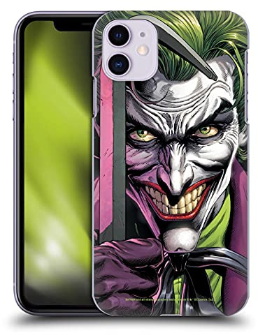 Head Case Designs Offizielle Zugelassen Batman DC Comics Der Clown Three Jokers Harte Rueckseiten Handyhülle Hülle Huelle kompatibel mit Apple iPhone 11