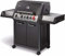 Enders Monroe Black Pro 4 IK Turbo Barbecue a Gas 4 Bruciatori + BACKBURNER + Fornello Laterale, BBQ con Zona Turbo & Coperchio con Termometro, Grill da Esterno con Griglia in Ghisa, 30mbar #837033