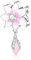 Charm Fiore ciliegio Rosa in argento 925 - Les Folies per Pandora
