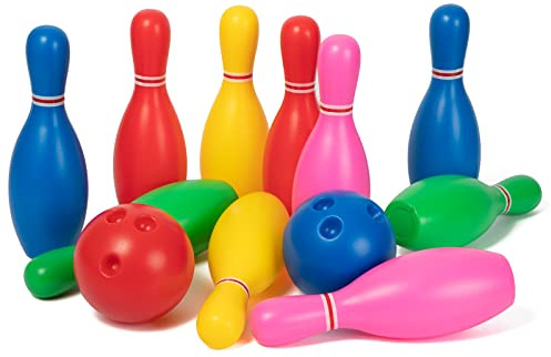Liberry Kids Bowling Set Toy for Boys Girls Ages 2 3 4 5 (Multicolor)